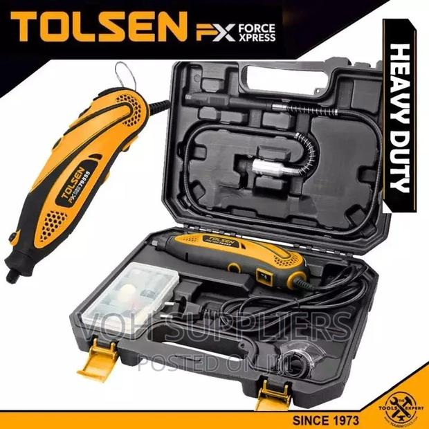 Tolsen 108pcs Rotary Tool Set W/ Hard Case (135W)
