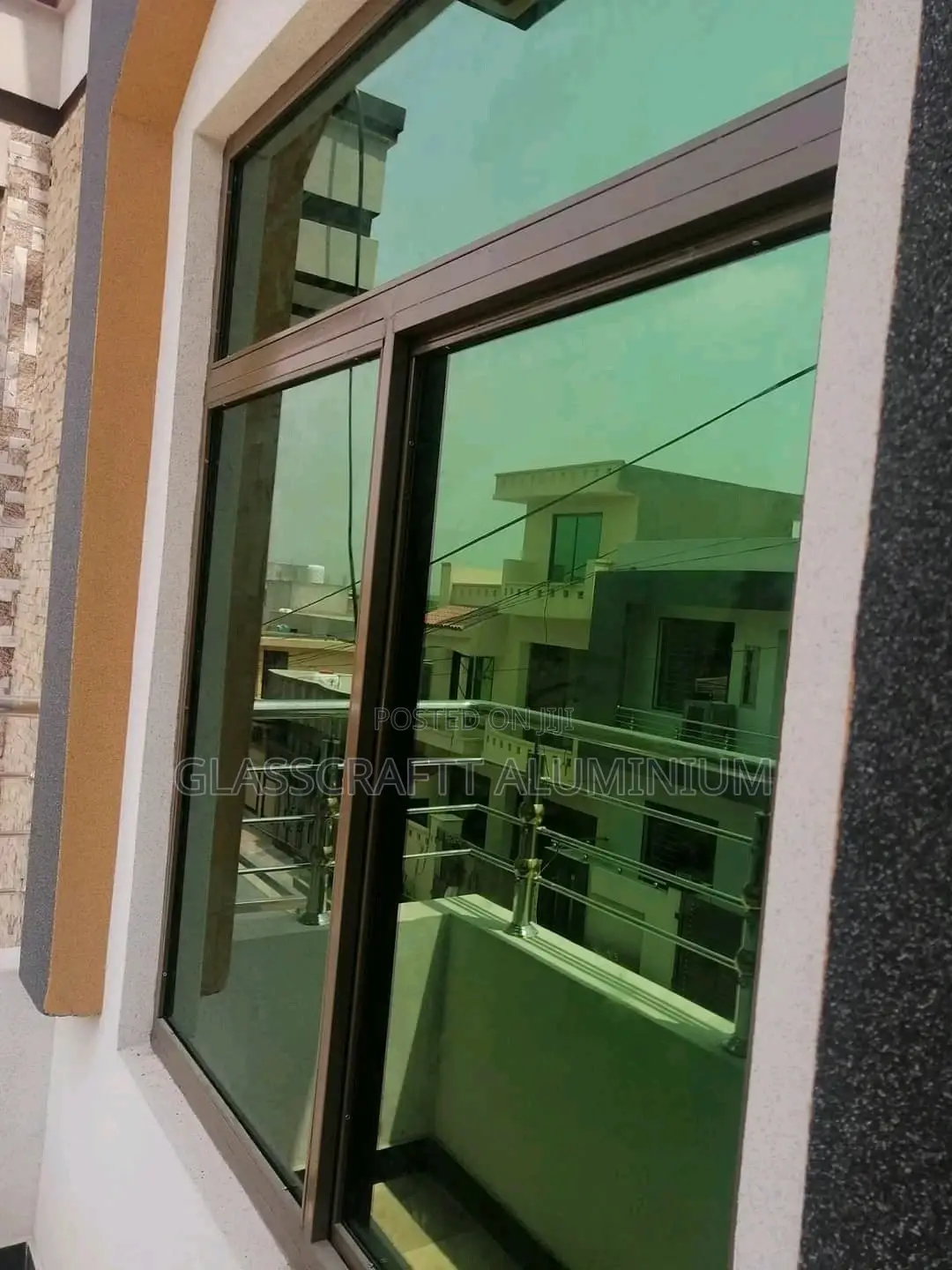 Windows Made of Green Glass