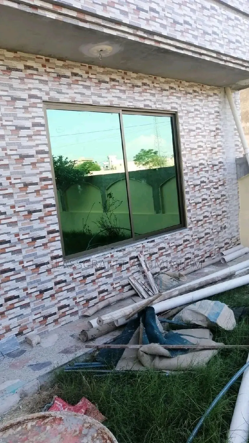 Windows Made of Green Glass