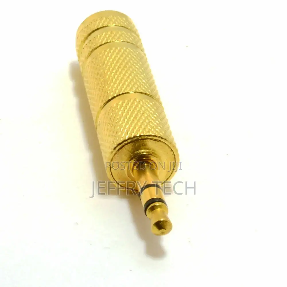 3.5mm Male to 6.5mm Female Stereo MICROPHONE Audio Adaptor M