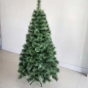 Christmas Pine Tree 6ft/180cms + Free Warm White Led Lights.