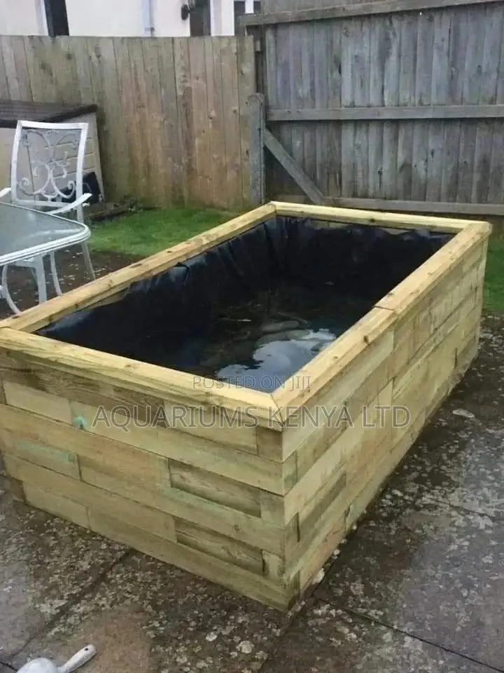 Wooden Raised Fish Ponds