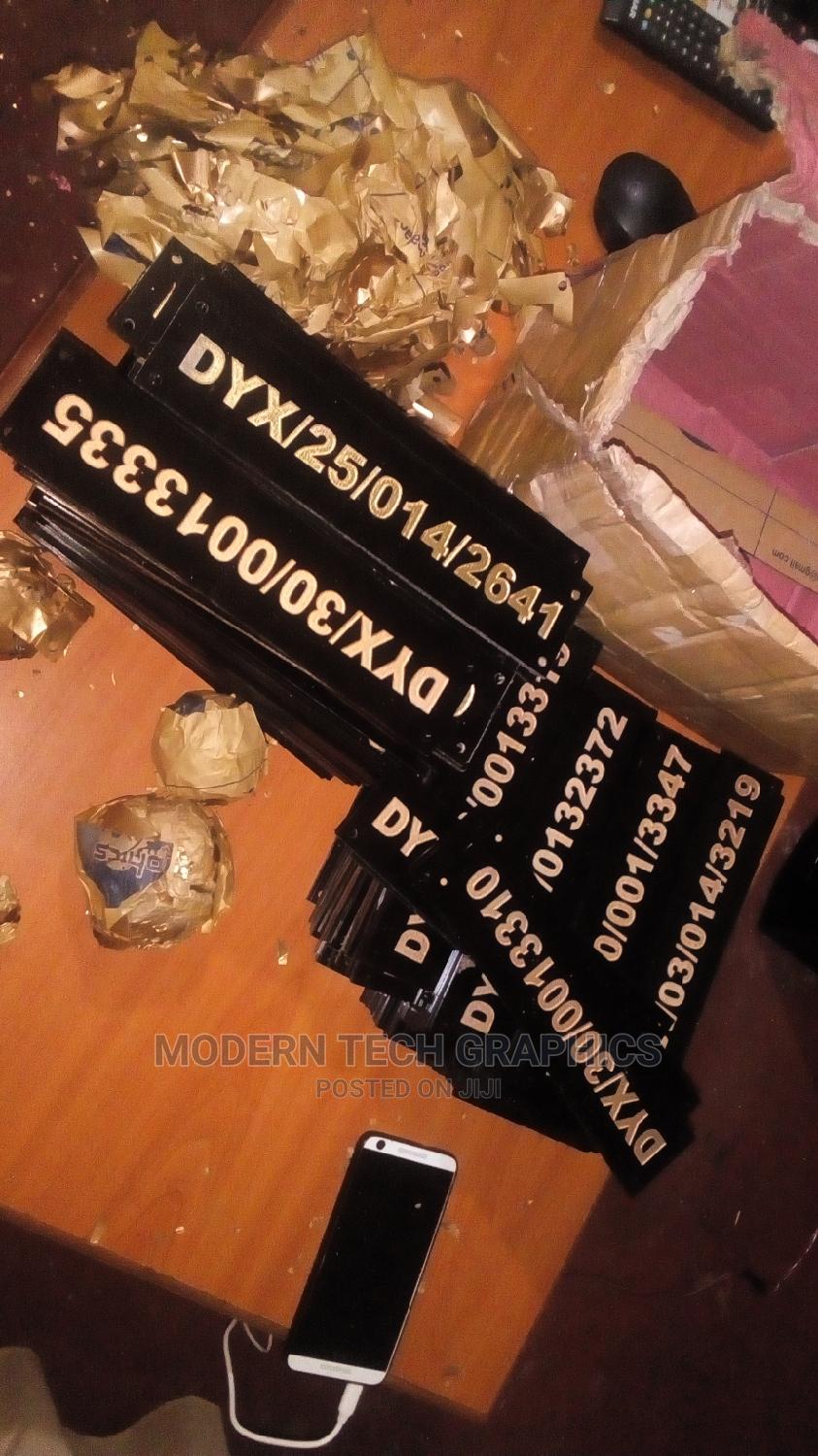 Engraved Labels in Nairobi Central Printing Services, Modern Tech