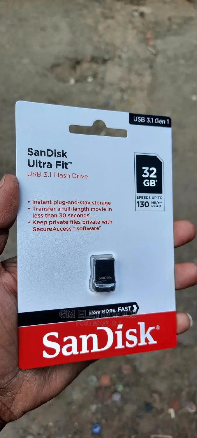 32gb Ultra Fit 3.1 Usb Drive.