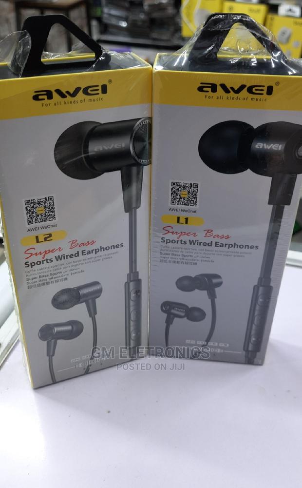 Awei L1 L2 Super Bass Earphones Noise Cancellation