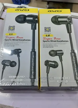 Awei L1 L2 Super Bass Earphones Noise Cancellation