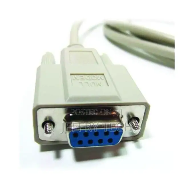 DB9 F/F Null Modem Cable RS232 - 1.5m