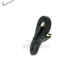 Flat Shape Portable HDMI Cable - 2m - Black - thumbnail 2
