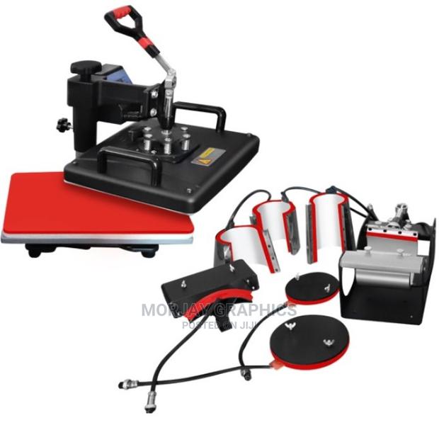 Digital Imported 8 in 1 Combo Heat Press - main view