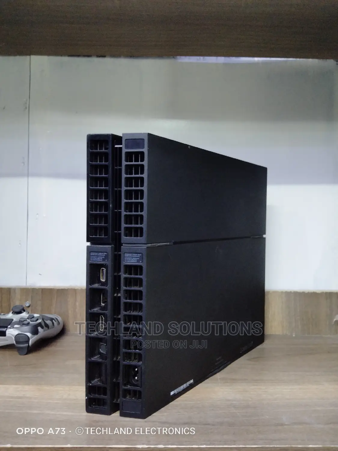 Chipped Playstation 4.