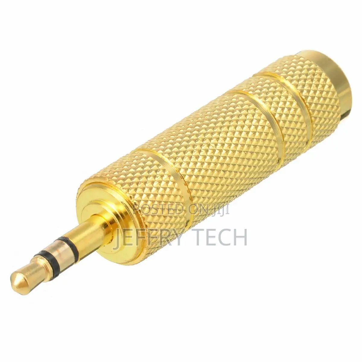 3.5mm 1/8" Male to 6.5mm 1/4" Female Stereo Audio Plug Jack