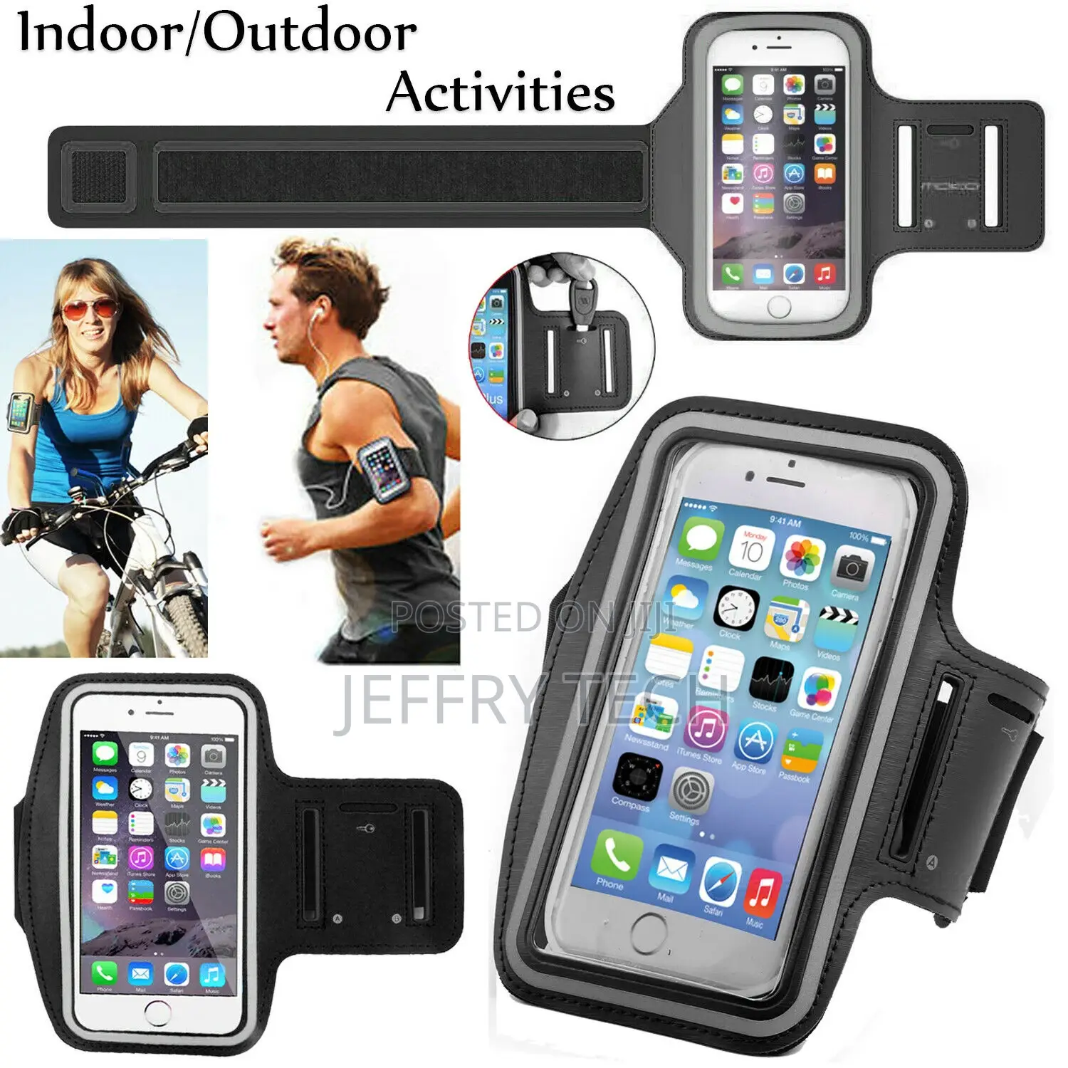 Arm Band Sports Armband Phone Holder Case Running Exercise G