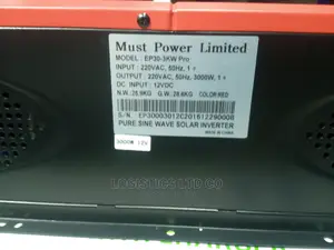 Original Must Inverter 3kva