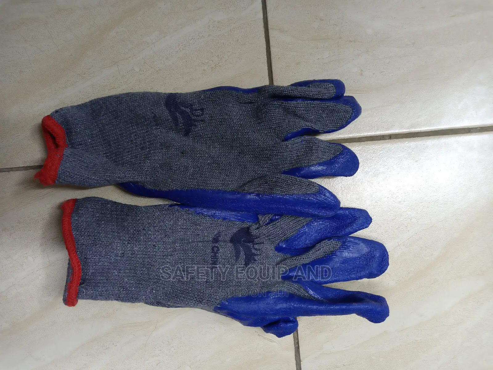 Heavy Duty Diamond Grip Gloves-Latex