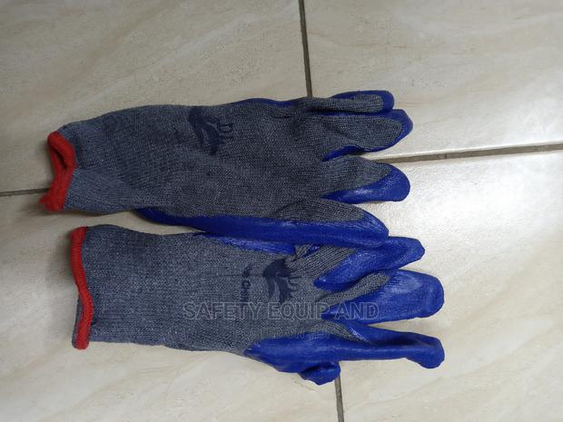 Heavy Duty Diamond Grip Gloves-Latex