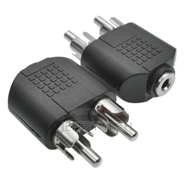 Stereo Female to 2 Male RCA Plug