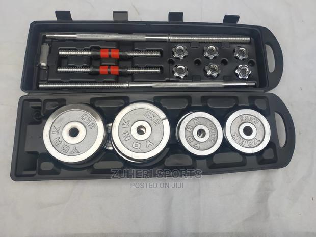 50kg Dumbbell/Barbell Set