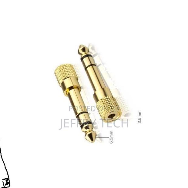 Audio Mic Adapter Plug Gold Plated - main view