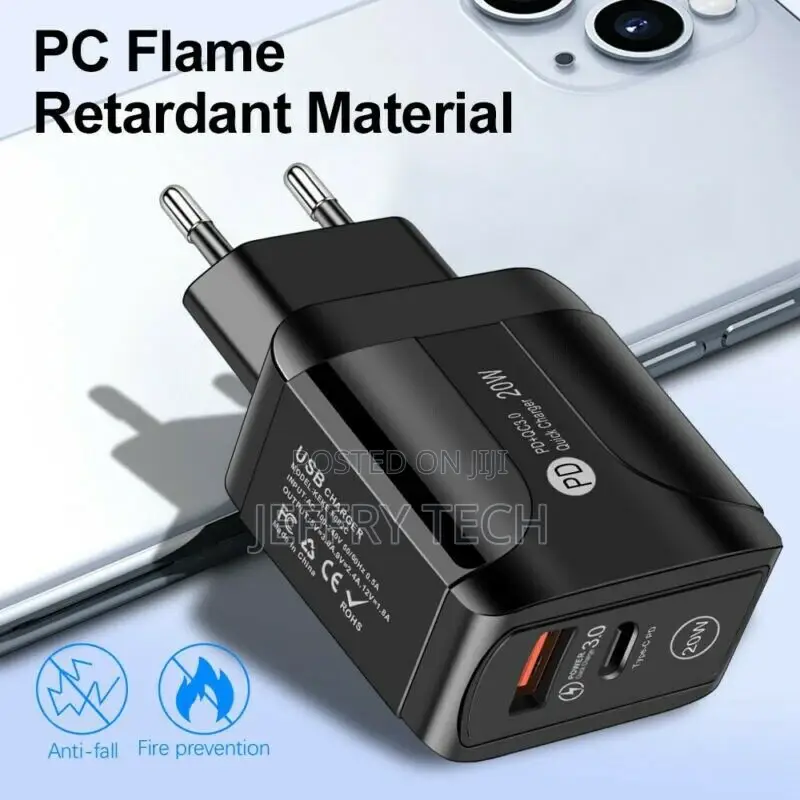 12 Pro Max Fast Wall Charger Adapter-Ipad iPhone 18W 20W USB
