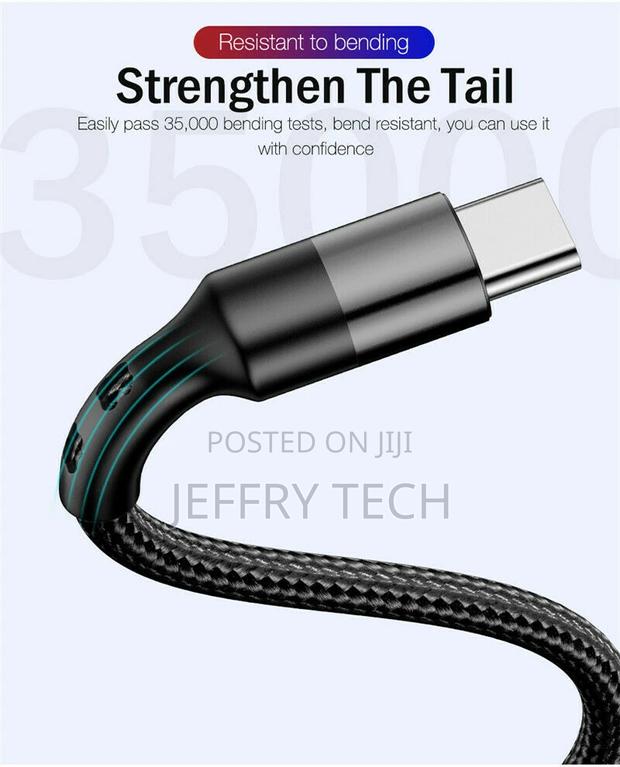 USB C to USB C Fast Charger PD 100W Dual Type C Charging Dat - thumbnail 2