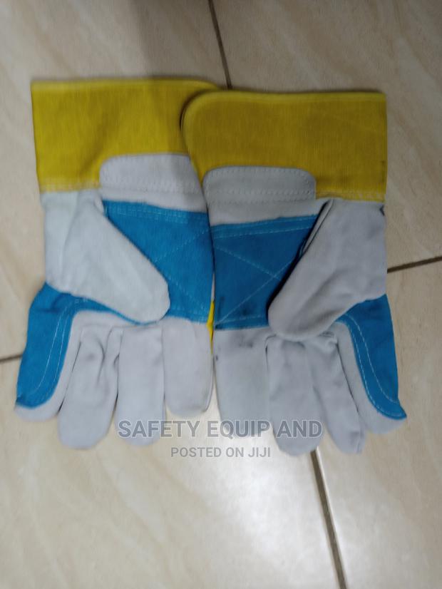 Safety Gloves-Cowspilt Rigger Style