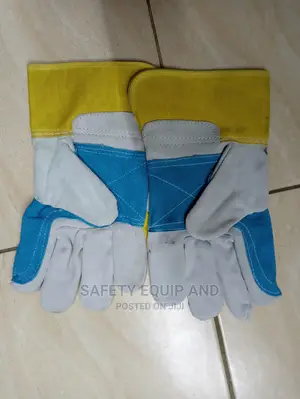 Gloves-Rubberized Cuff-Multipurpose Working Gloves