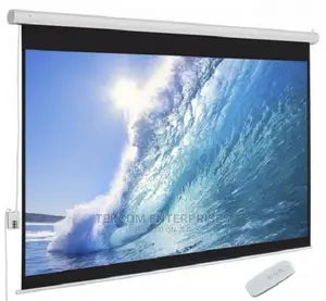Electric Projector Screen 240 by 240