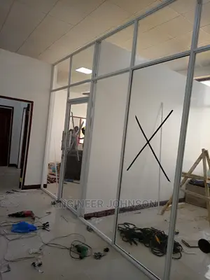 Aluminum and Glass Office Partitions