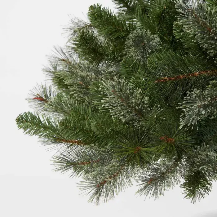 6ft Christmas Pine Tree Snow Themed Branches