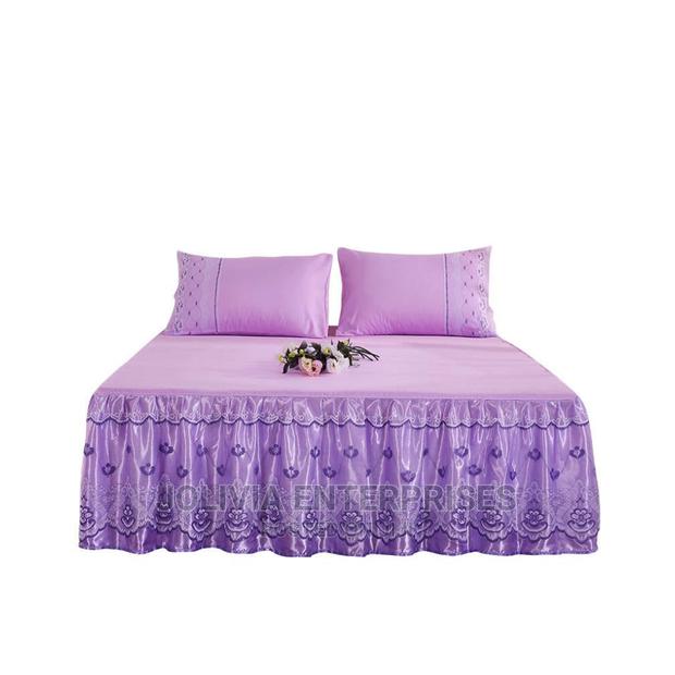 Bedskirt 6*6 Purple