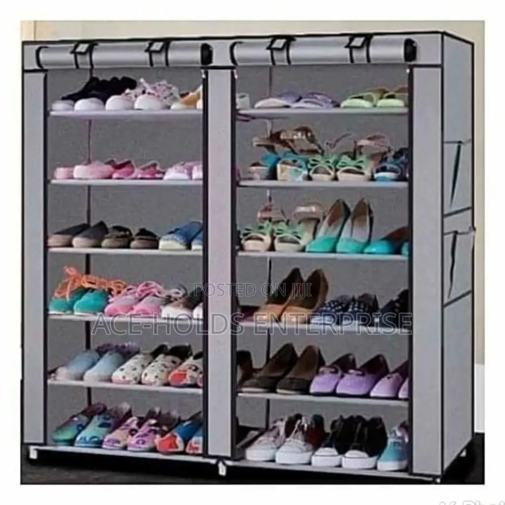 36 Pairs Double Shoes Rack