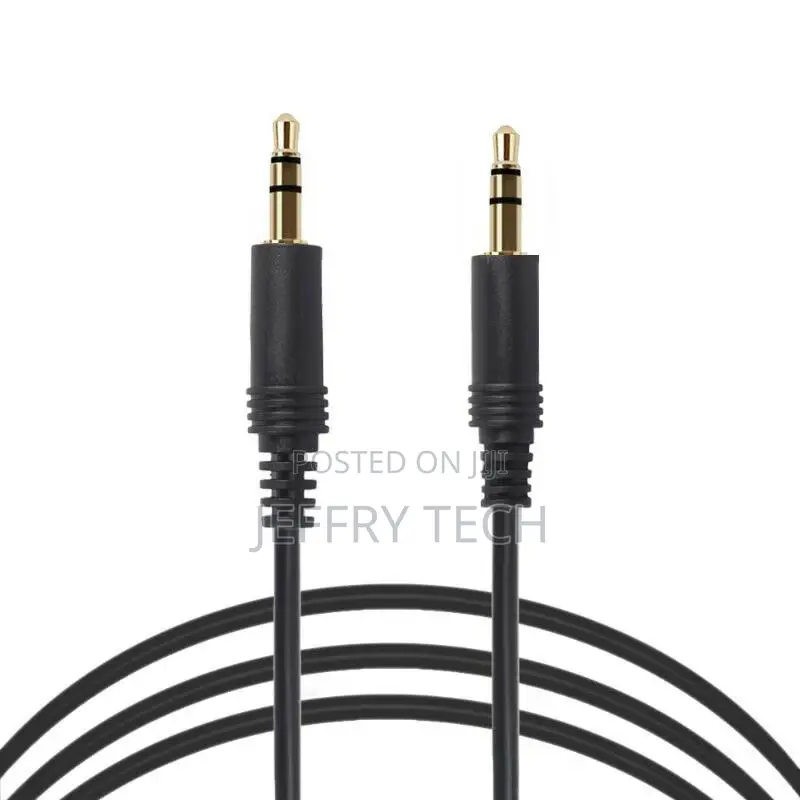 Aux Cable Audio Lead 3.5mm Jack to Jack Stereo Male for Car