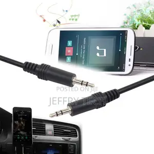 Aux Cable Audio Lead 3.5mm Jack to Jack Stereo Male for Car