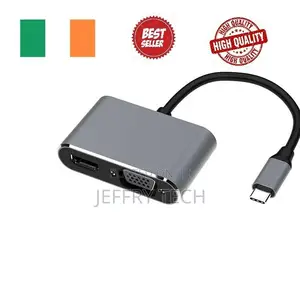 USB C HDMI Type C to HDMI 4K Adapter VGA Audio Video Convert