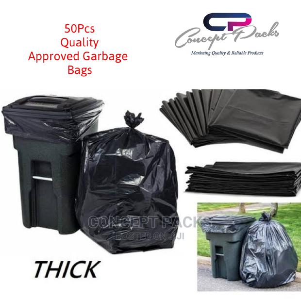 OFFER! 50pcs Large 50ltr Heavy Duty Bin Trash/Refuse Bags.