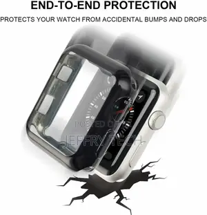 Apple Watch Series 4/5/6/Se 40/44mm Screen Protector Case Fu