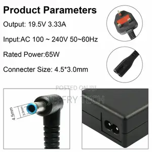 Charger for HP Pavilion Blue Pin 3.33A 6