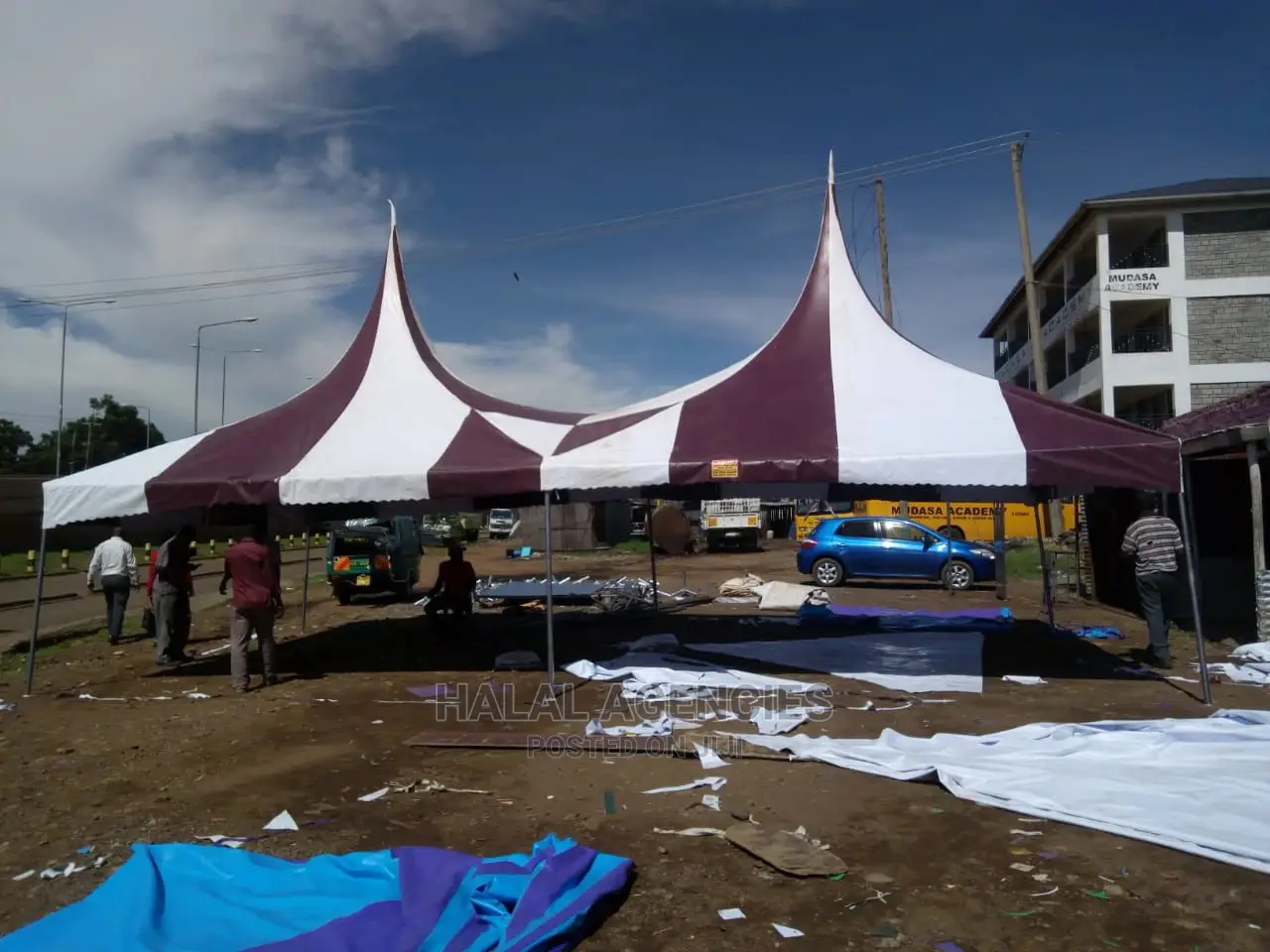 Let US Make You or Hire You Tent