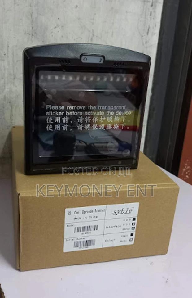 Table Mount Square Bar Code and QR Code Scanner - main view