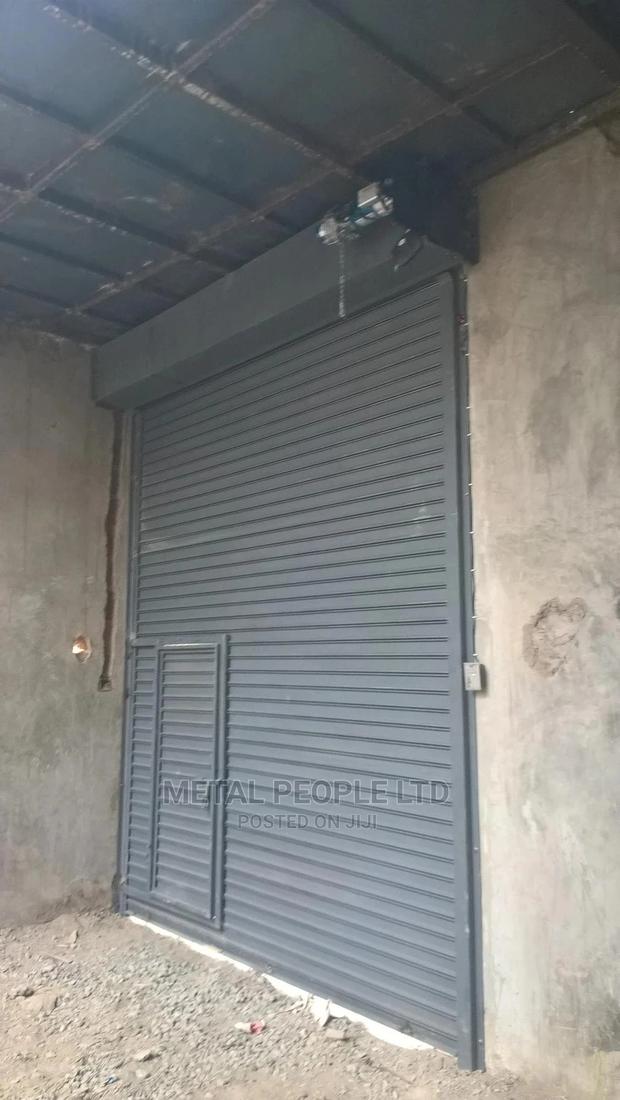 Roller Shutter Doors for Sale. Option of a Small Side Door. - thumbnail 2