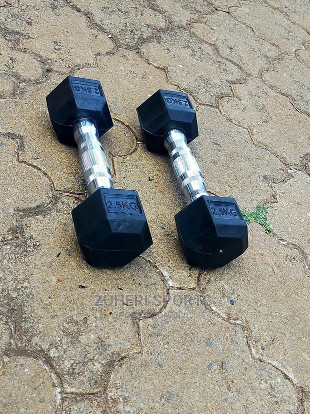 2.5kg Hexagon Dumbbell - main view