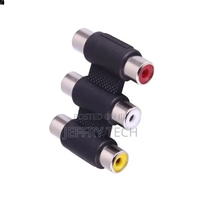 Female to Female AV 3 RCA Audio Video