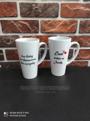 Long Conical Mugs