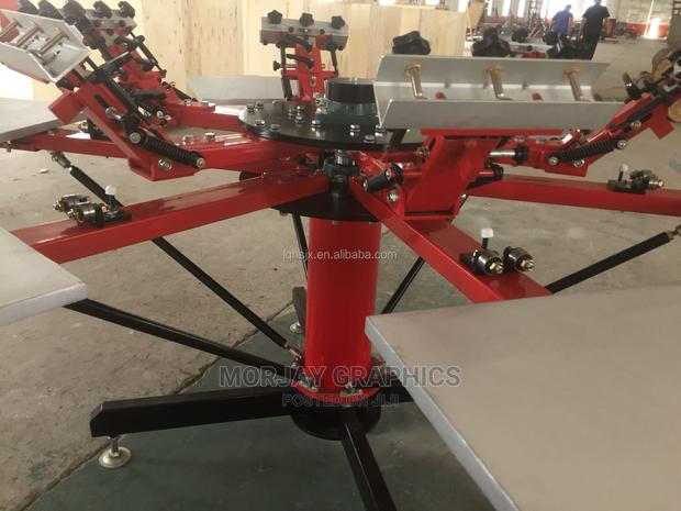 Manual 6 by 6 Color High Precision Screen Printing - main view