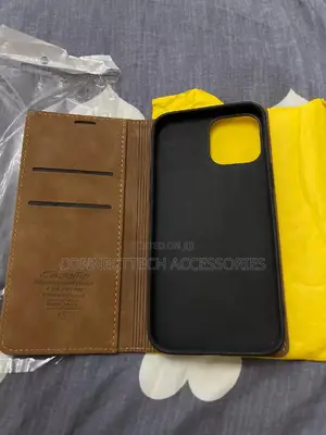 iPhone 13 Pro Max Caseme Leather Flip Cover With Card Holder