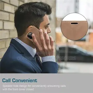 iPhone 12 Pro Max Caseme Leather Flip Cover With Card Holder