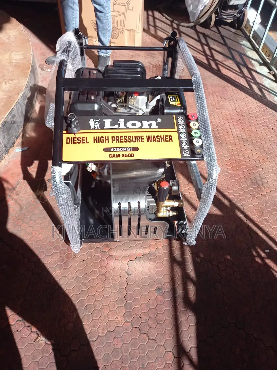 High Pressure Diesel Driven Carwash Machine