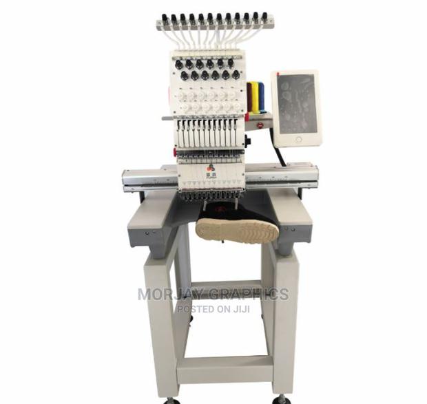 One Head With 9needles Embroidery Computerised Machine - main view