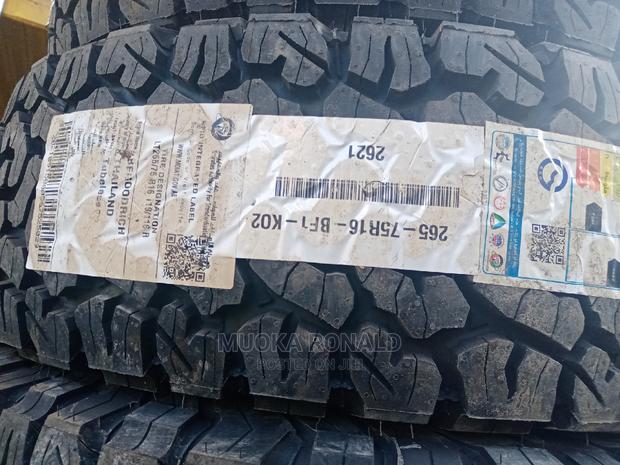 265/75r16 Bf Goodrich Tyre Made in U.S.A - thumbnail 2