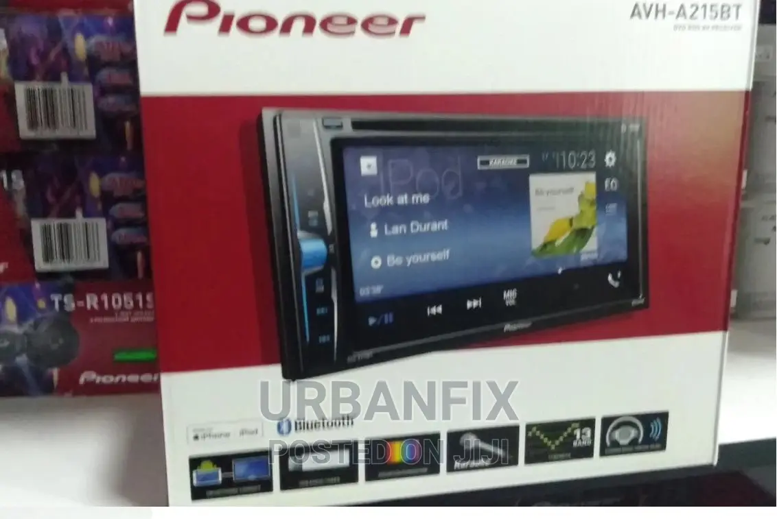 Pioneer Screen Double Din Car Radio With Bluetooth/Usb